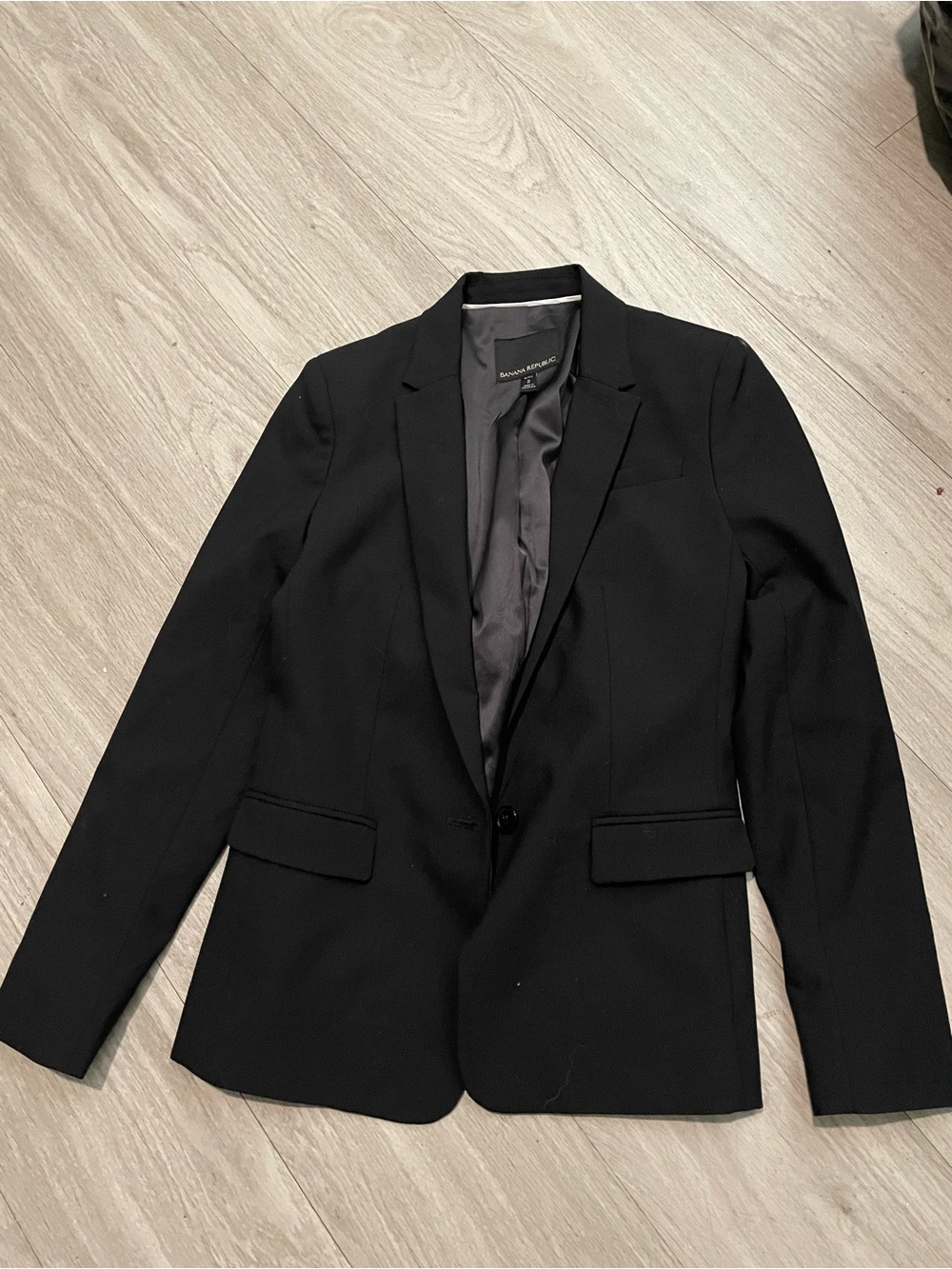 Banana Republic Black Tailored Women's Blazer